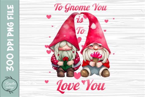 Gnome Valentine Bundle Sublimation Bundle · Creative Fabrica