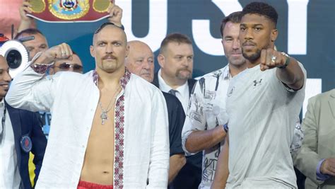 Ile zarobią Oleksandr Usyk i Anthony Joshua za rewanż Media informują