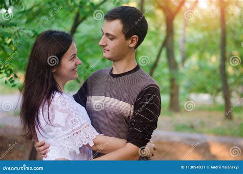 Couple Of Lovers In Nature Boy And Girl Love Relationships Feelings