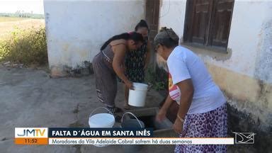 JMTV 1ª Edição Moradores sofrem falta de água em bairro em Santa