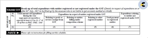 Gst Disclosure In Income Tax Return Forms Consulteasecom