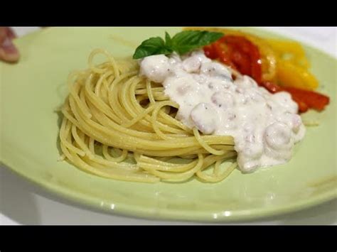 Макароны с креветками - YouTube