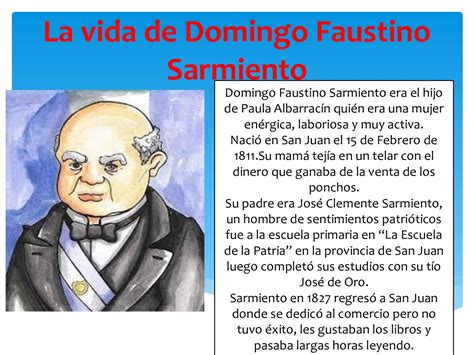 Vida De Domingo Faustino Sarmiento