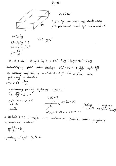 Powtórka przed maturą matematyka zadania Zad 2 118