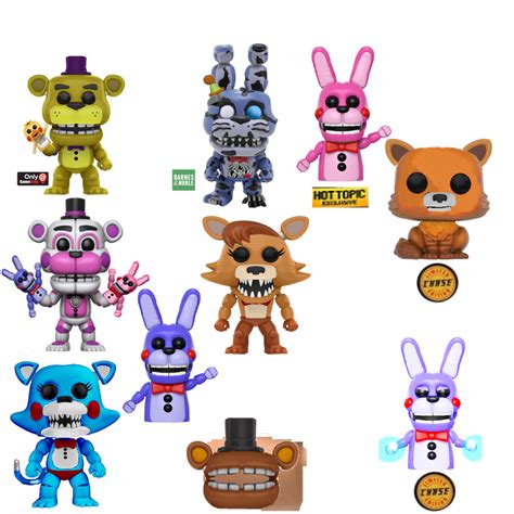 Fnaf Amino Funko Pops Wave 1 by mouse900 on DeviantArt