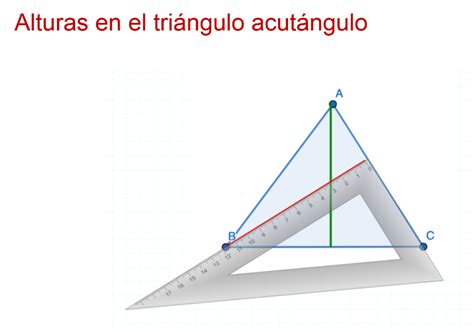 Uso De Regla Y Comp S Para Trazar Las Alturas En Un Tri Ngulo Nueva