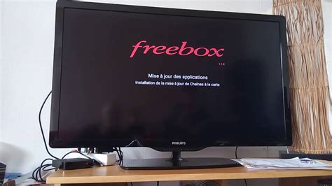 Freebox MINI 4K démarage YouTube