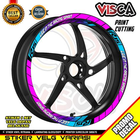 Stiker Velg Sticker Velk Stiker Cutting Velg Stiker Velk Motor