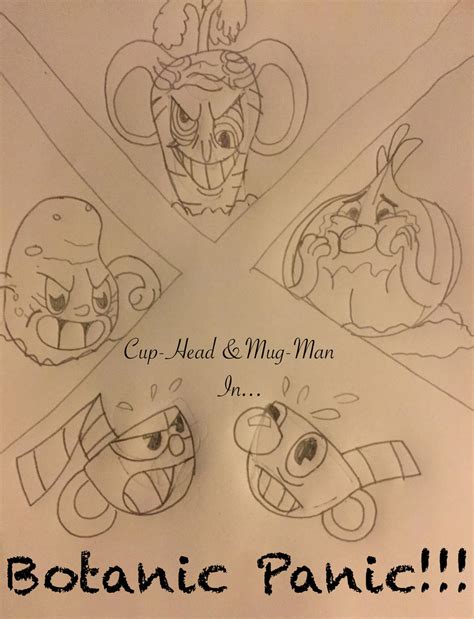 Cuphead And Mugman In Botanic Panic By Mbmaverick22 On Deviantart