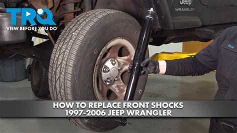 How To Replace Front Shocks Jeep Wrangler A Auto