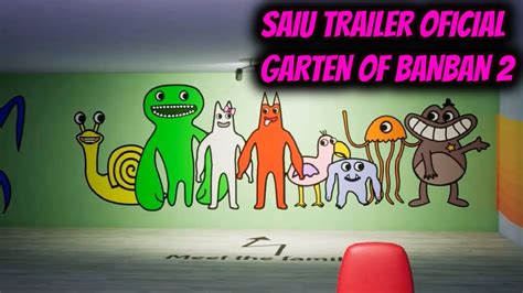 Saiu Agora Garten Of Banban 2 Official Trailer Youtube