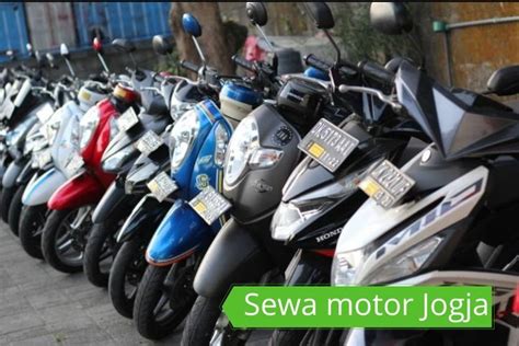 Tempat Rental Sewa Motor Di Jogja Murah Fasilitas Lengkap