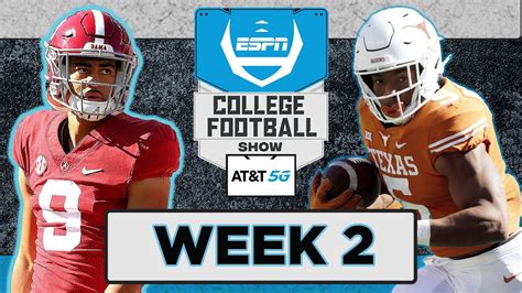 Reacting To No 1 Alabama Vs Texas Week 2 Highlights The College