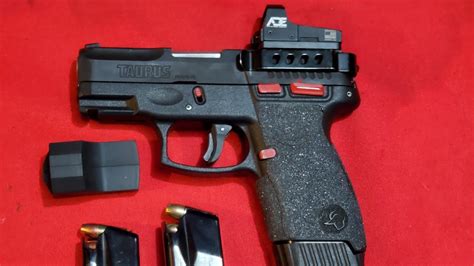 Taurus G2c Best Upgrades And Review Cerakoting And Engraving Extended Promag Mounting