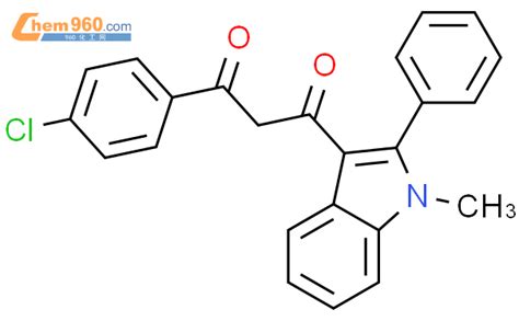 62367 80 0 1 4 Chlorophenyl 3 1 Methyl 2 Phenyl 1H Indol 3 Yl