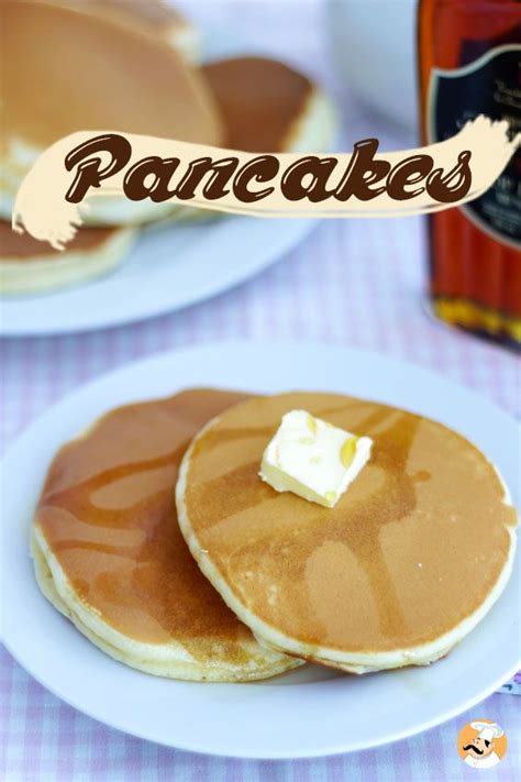 Pancakes Americanas Mega Esponjosas Tortitas Receta Petitchef