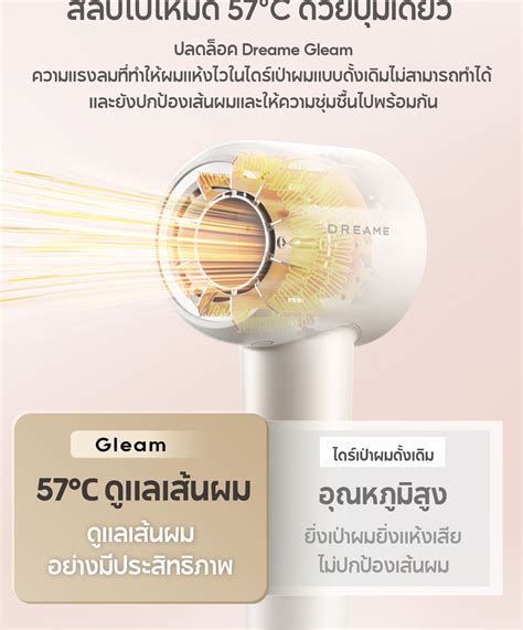 Hot Dreame Hair Gleam High Speed Hair Dryer