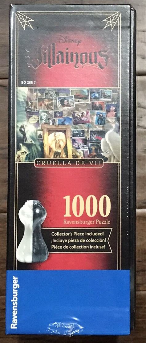 Disney Villainous Puzzle Cruella De Vil Dalmatians Ravensburger