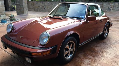 1977 Porsche 911s Targa For Sale At Auction Mecum Auctions