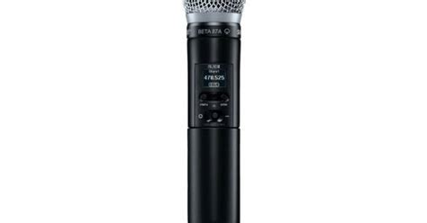 Shure Ad B A Axient Digital Wireless Handheld Transmitter With