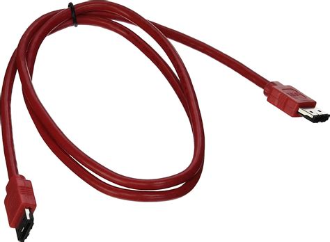 Amazon Monoprice Data Cable Feet Red Sata External