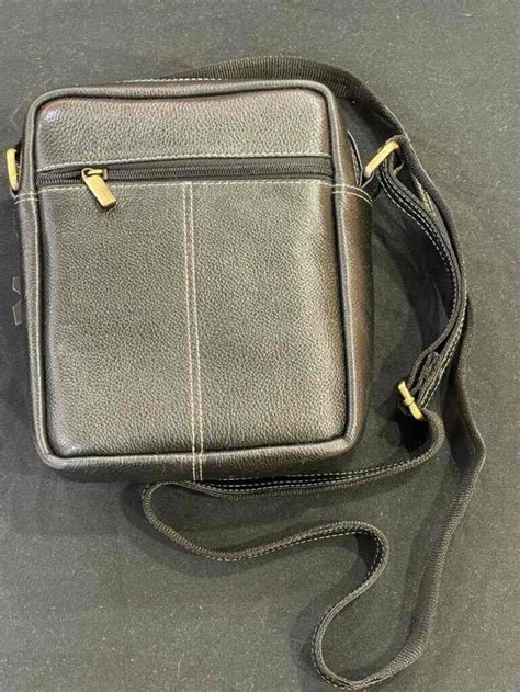 Genuine Leather Men Cross Body Bag Avg 28 Ambanc