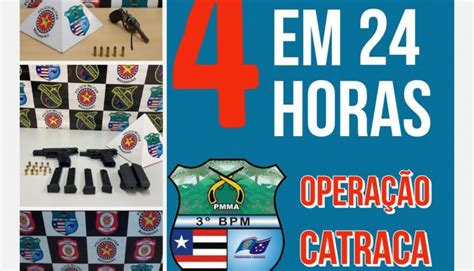 Pol Cia Militar Retira De Circula O Quatro Armas De Fogo Das Ruas De