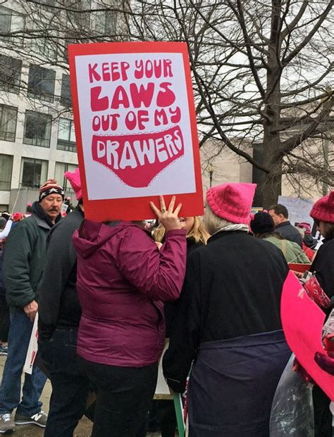 From Front Lines Of The Womens March