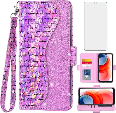 Amazon Asuwish Phone Case For Moto G Play Wallet Cover With