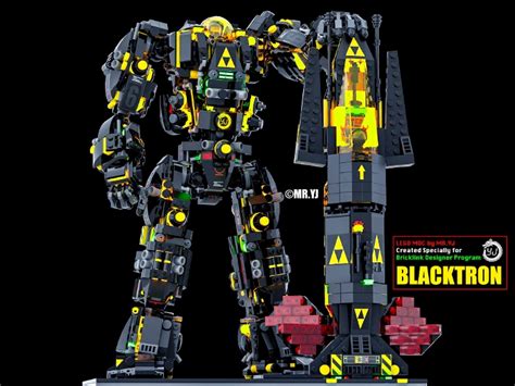 Ultimate Blacktron Commander Mecha By Mr Yj For Bdp From Bricklink