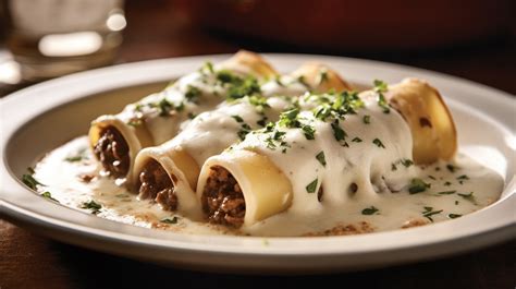 Beef Cannelloni Recipe With White Sauce | RelishTheDaily.com