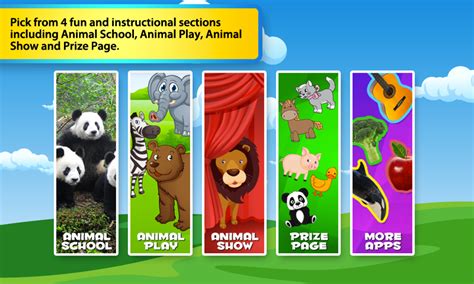 First Words For Toddlers 1 Animals App On Amazon Appstore