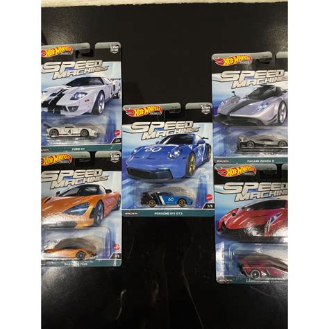 Hot Wheels Car Culture Speed Machines Ford GT Pagani McLaren Lamborghini Porsche Shopee