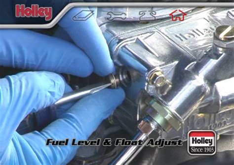 How To Adjust The Fuel Level And Floats On A Holley Four Barrel Carburetor Onallcylinders