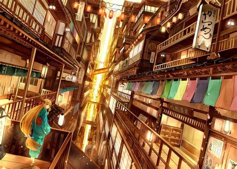 Anime Balcony Wallpapers Wallpaper Cave
