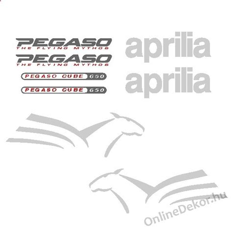 Motor Sticker Motor Decal 01 Motor Sticker Aprilia Pegaso