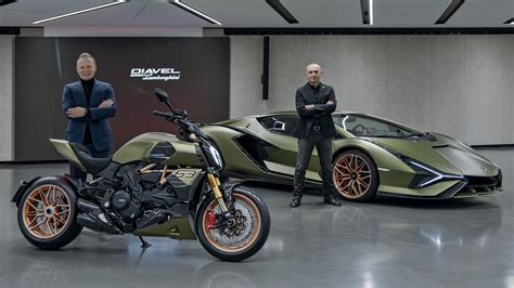 Ducati Diavel 1260 Lamborghini: The Spirit Of The Sián FKP 37 In A Two ...