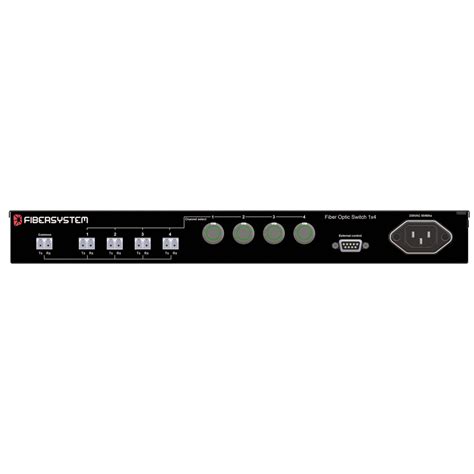 Fiber Optical Switch 1×4 2 Channel Mm Fibersystem