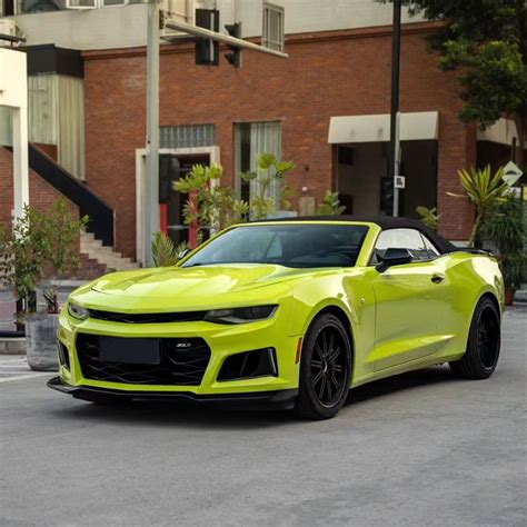 Chevrolet Camaro Wrap Best Ravoony Bmw Gloss São Paulo Yellow Car