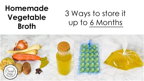 Make Your Own Vegetable Broth And Store It For Months Vegetable Stock Cubes Youtube