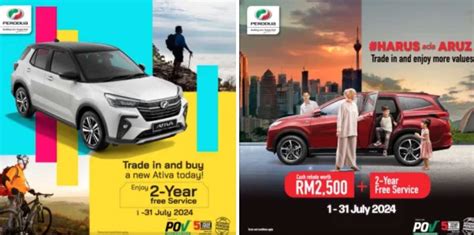 Trade In For A Perodua Ativa Aruz For Two Years Free Service 7