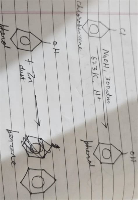 Chlorobenzene To Benzene Brainly In