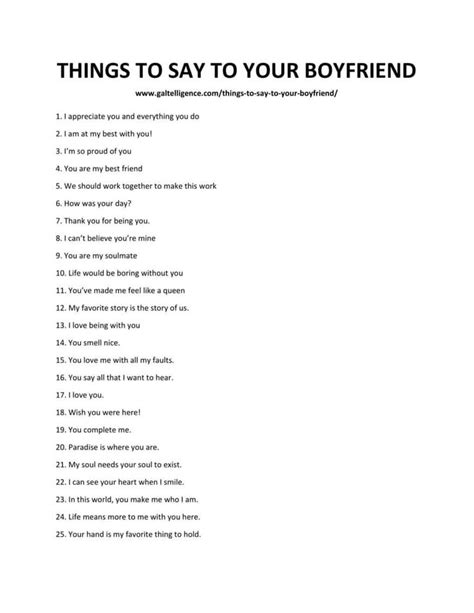 Things To Say To Your Boyfriend Thank You Quotes For Boyfriend