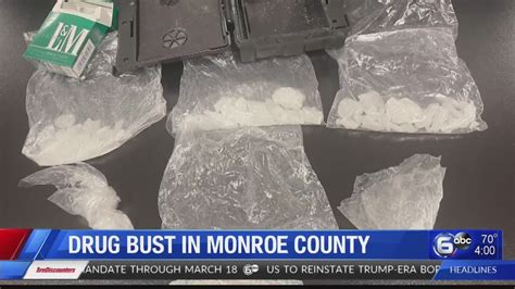 Drug Bust In Monroe County Finds Over 80 Grams Of Meth And 5 Grams Of