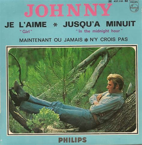 Cotes Vinyle Je L Aime Par Johnny Hallyday Galette Noire