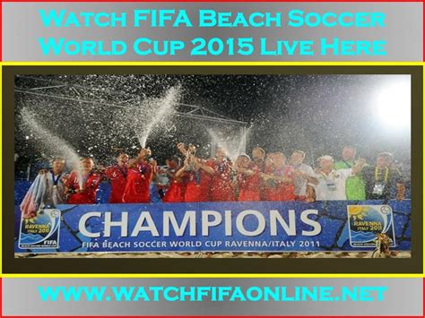 PPT - Live FIFA Beach Soccer World Cup NOW PowerPoint Presentation, free download - ID:7176045