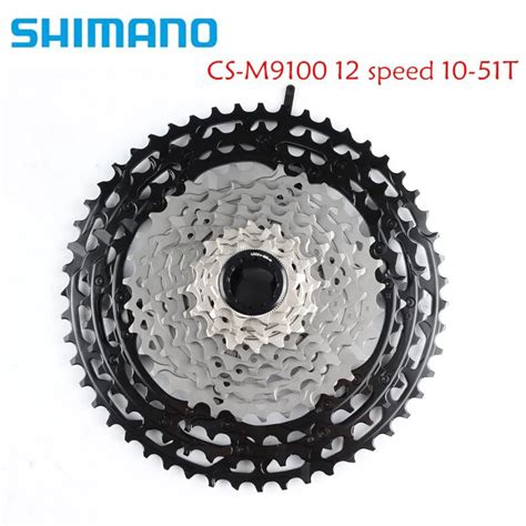 SHIMANO XTR M9100 12S Speed CS M9101 12 Cassette MTB 12S 10 51T M9100