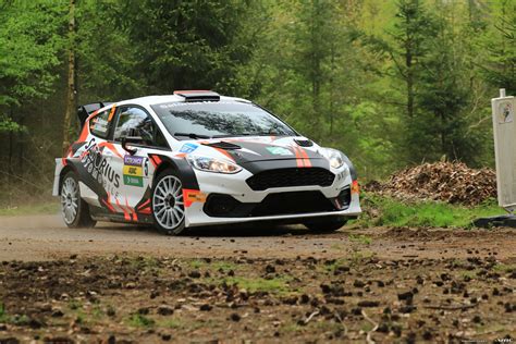 Satorius Björn Ostlender Hanna Ford Fiesta Rally2 ADAC ACTRONICS