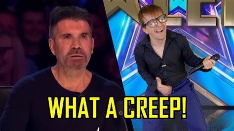 Never Seen Before This Creep Audition Left Simon Cowell Speechless