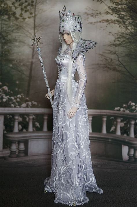 Snow Queen Costume Dance Attire Carnival Outfits